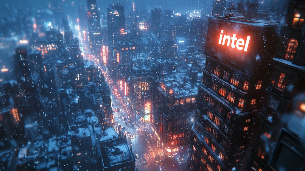 蓝色夜城英特尔