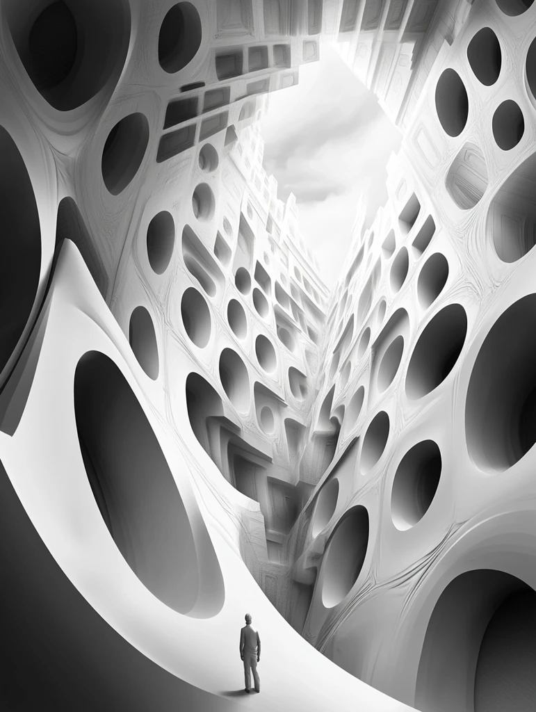 几何形体码艺术