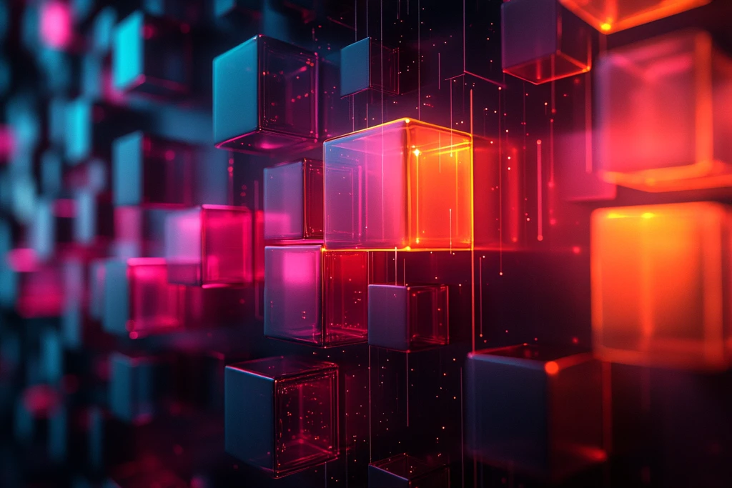 几何块全息场景