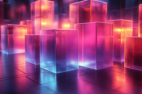 几何块全息场景