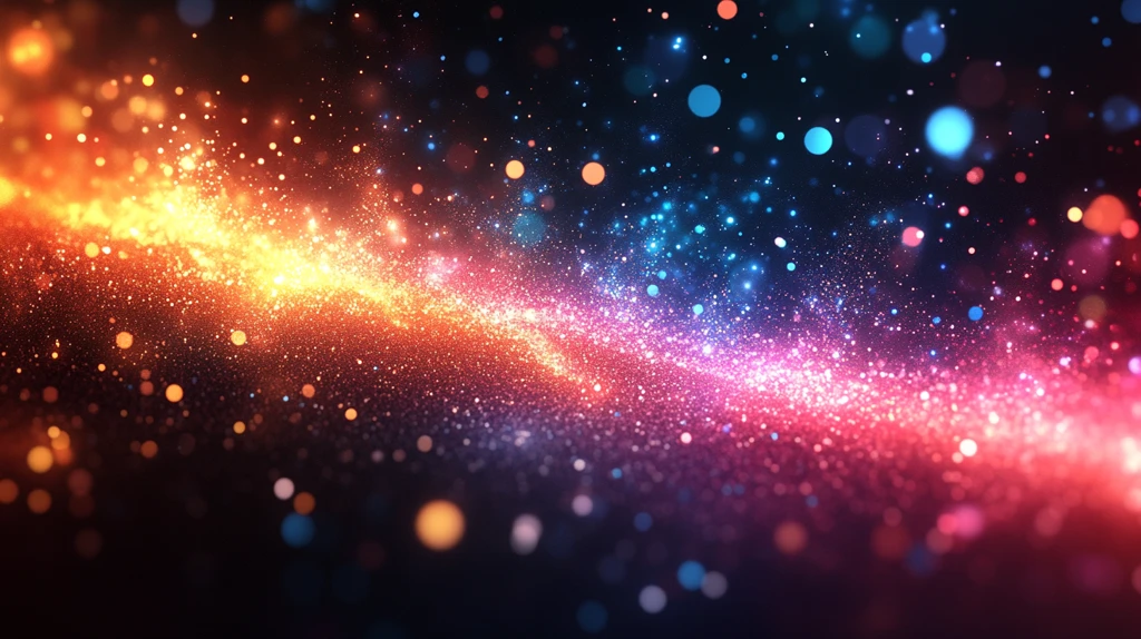 光影色彩的文字