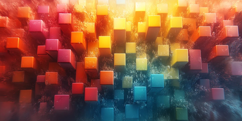 彩色方块消除跳跃