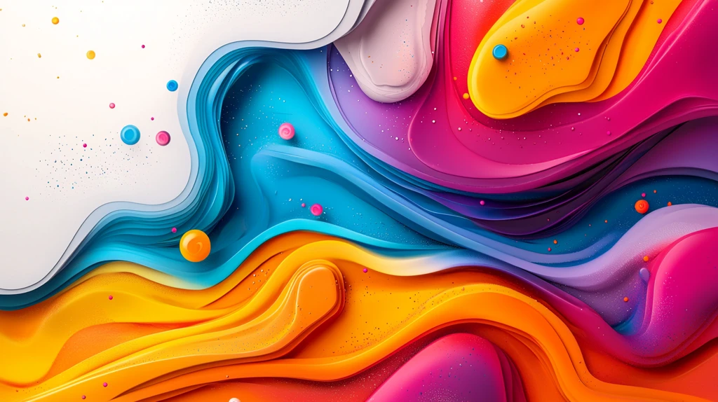 幻彩横幅界面设计