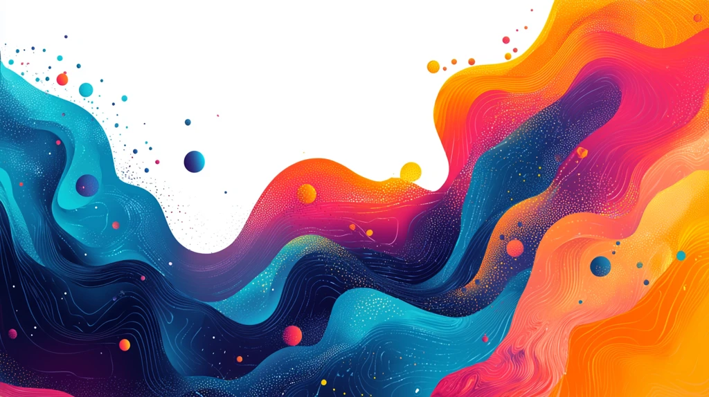 幻彩横幅界面设计