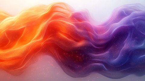 粒子波纹光影流动