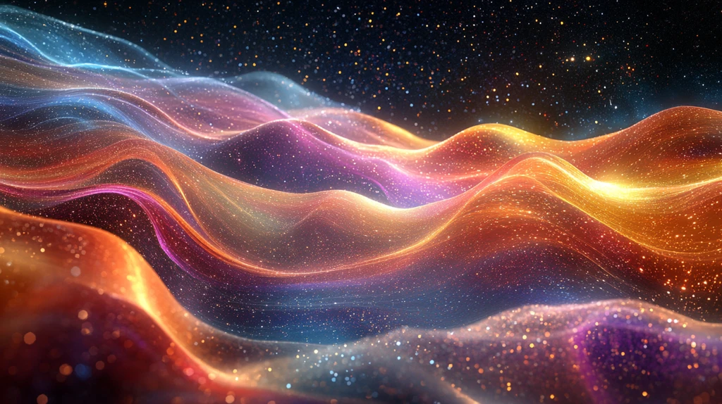 时空弯曲光线流动