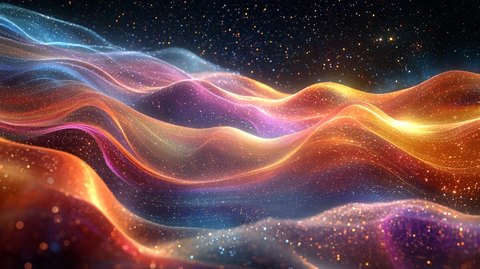 时空弯曲光线流动