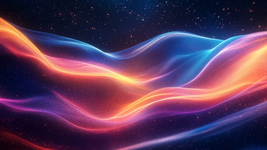 时空弯曲光线流动