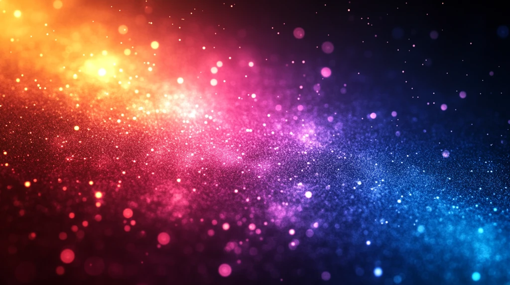 蓝粉橙紫渐变背景