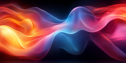 红蓝橙黑漩涡背景