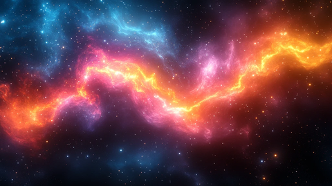 宇宙能量变换色彩