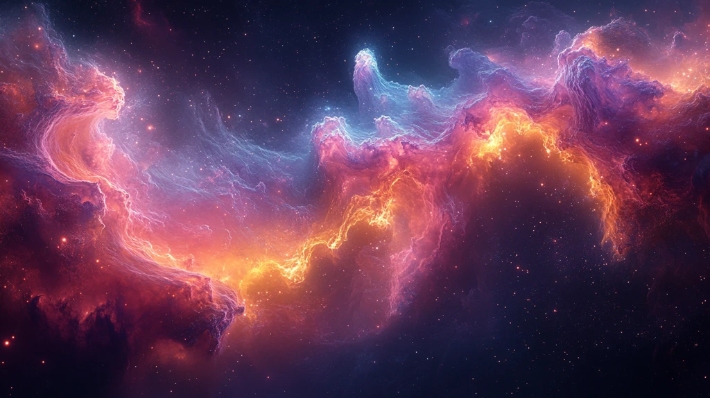 宇宙能量变换色彩