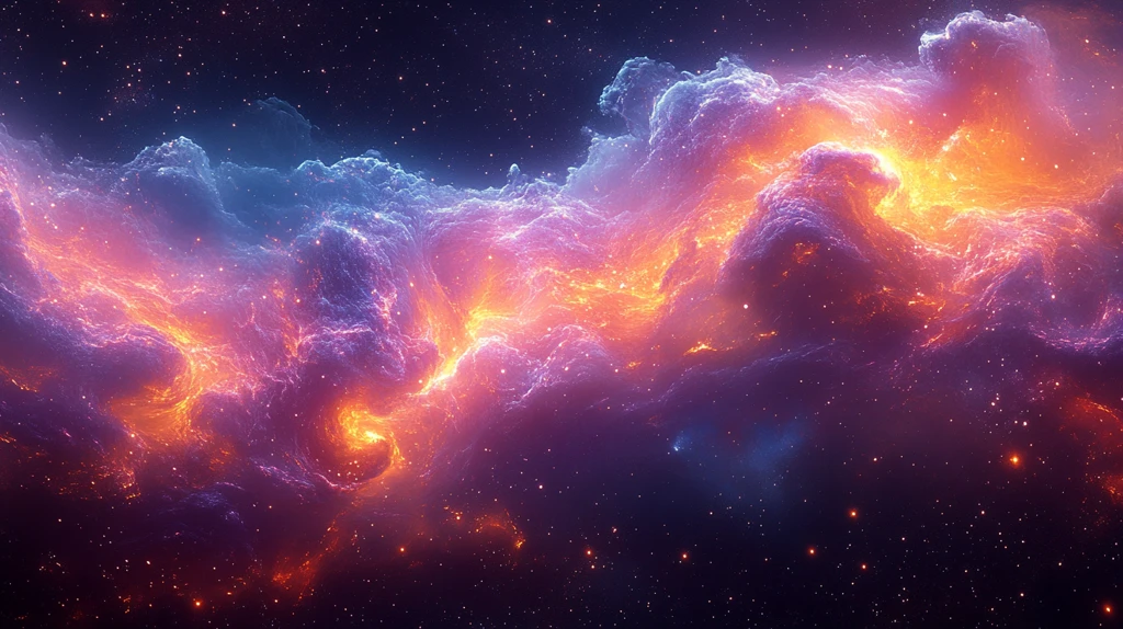 宇宙能量变换色彩