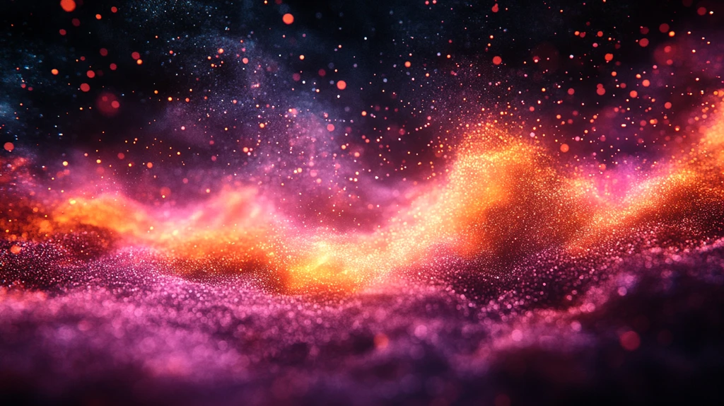 粒子波纹背景图