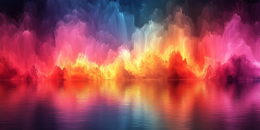 彩色全息万花筒