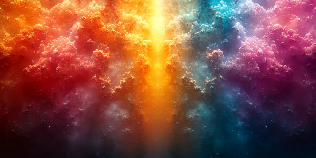 彩色全息万花筒