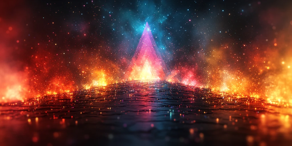 彩色全息万花筒