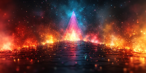 彩色全息万花筒