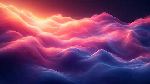 粉波紫蓝波纹图