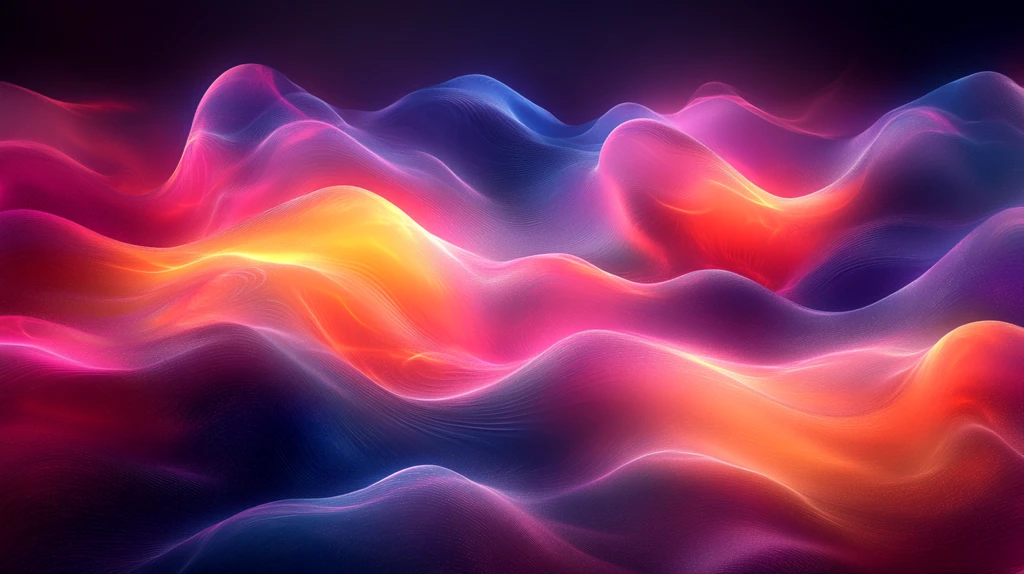 粉波紫蓝波纹图