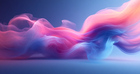 蓝色紫色烟雾设计