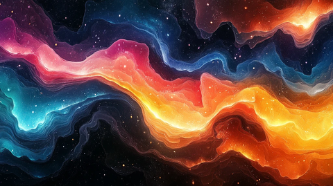 神秘梦境抽象画