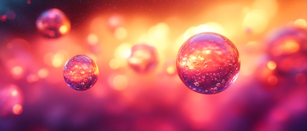 彩色液体形状空间