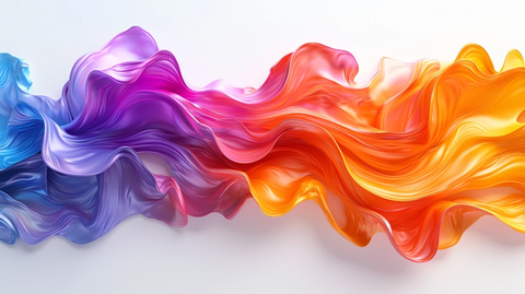 波浪形状抽象设计