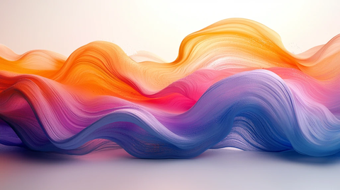 波浪形状抽象设计