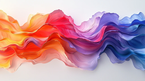 波浪形状抽象设计