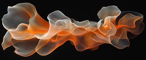 曲线层叠渐变流