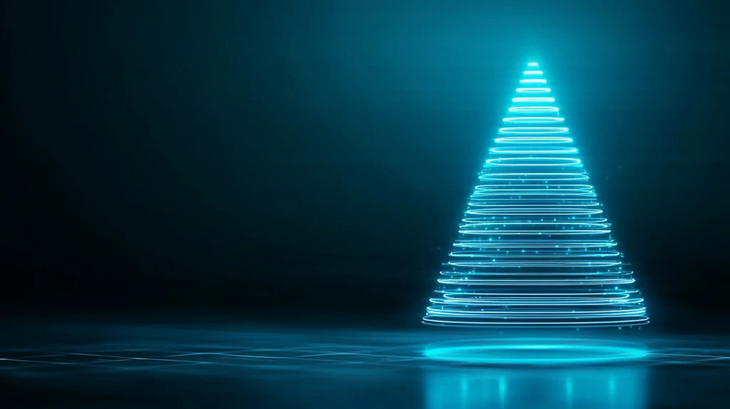 未来感全息圣诞树