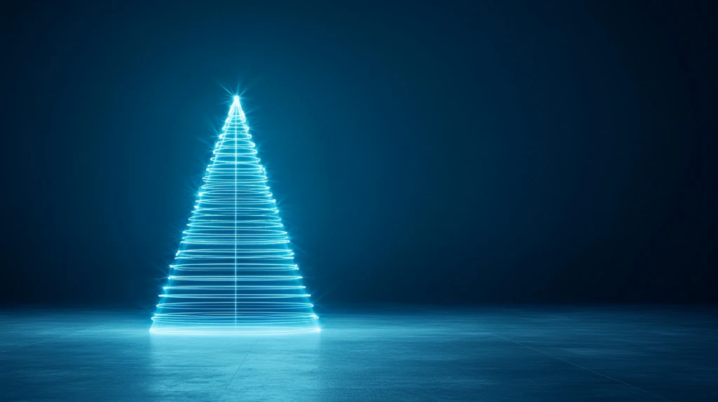 未来感全息圣诞树