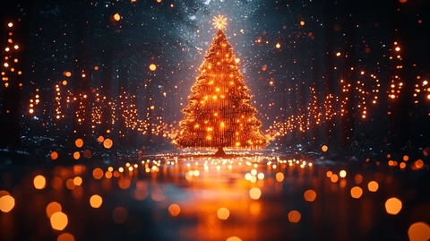 通信代码圣诞树