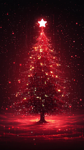 二进制圣诞树