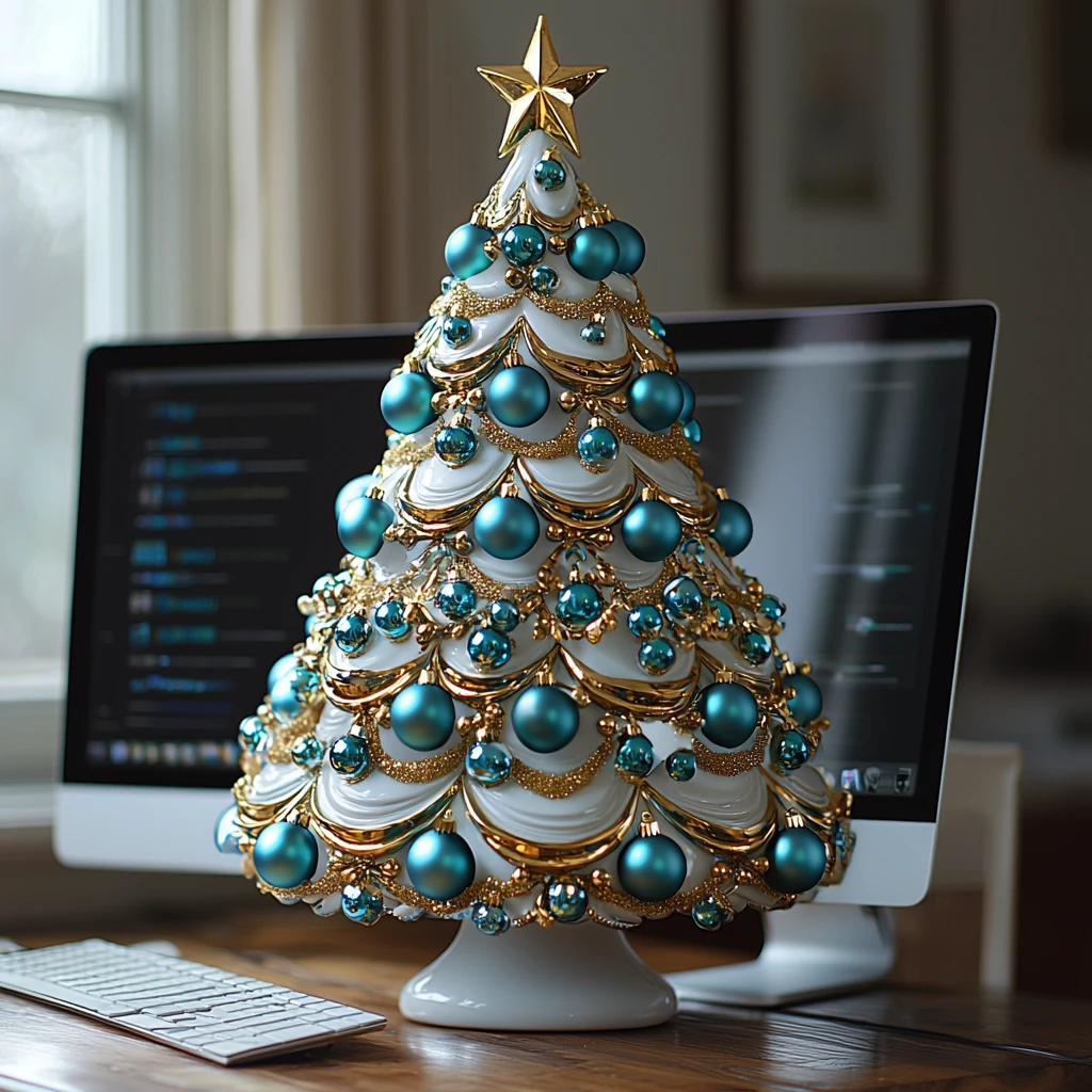 圣诞树与圣诞球