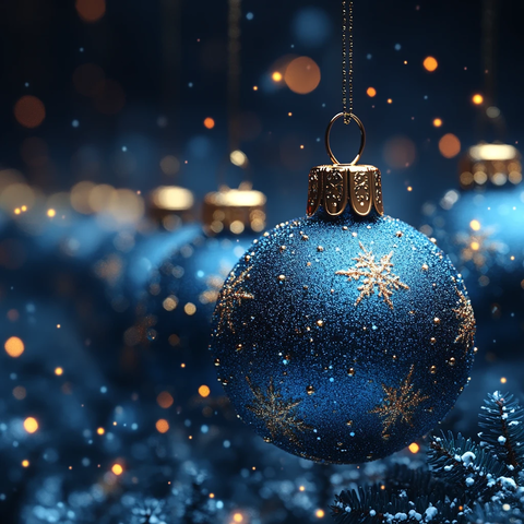 蓝色圣诞之夜