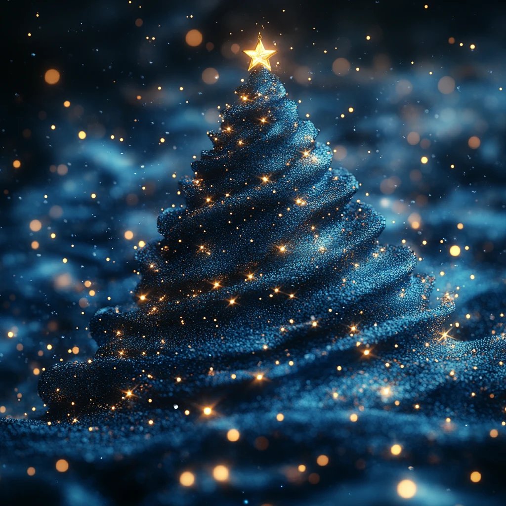 蓝色圣诞之夜