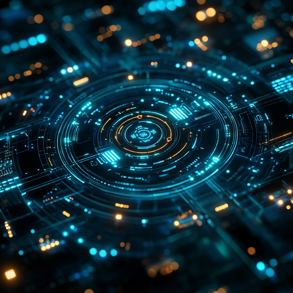 网络安全元旦背景