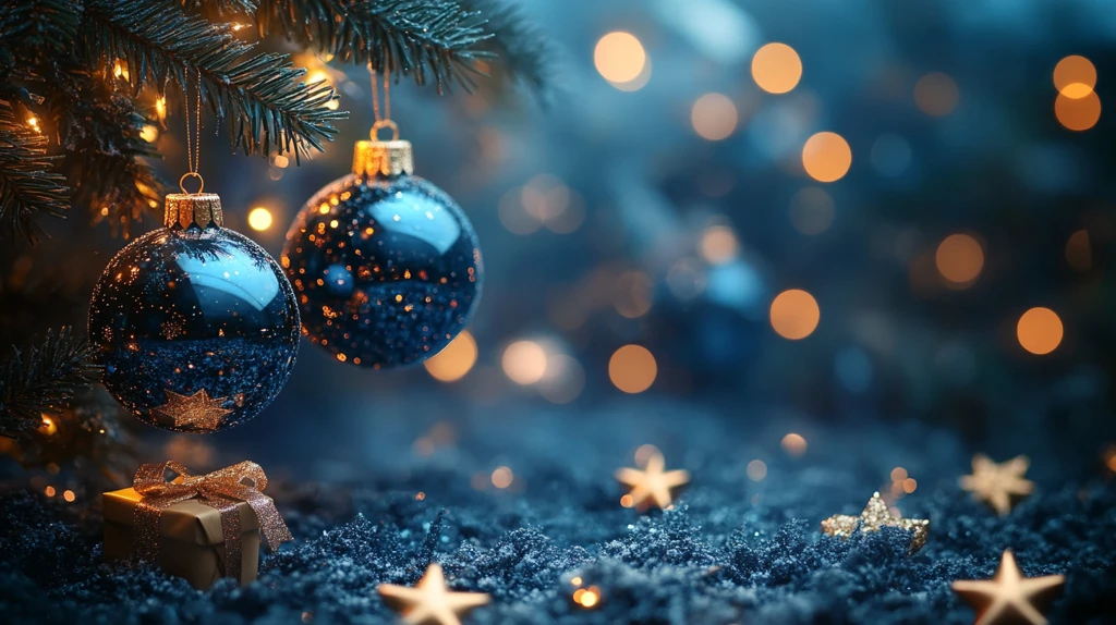 水晶球圣诞树挂饰