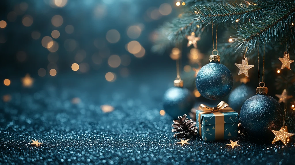 水晶球圣诞树挂饰