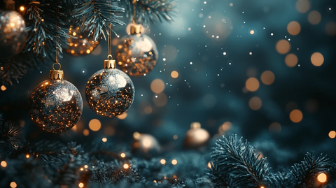 水晶球圣诞树挂饰