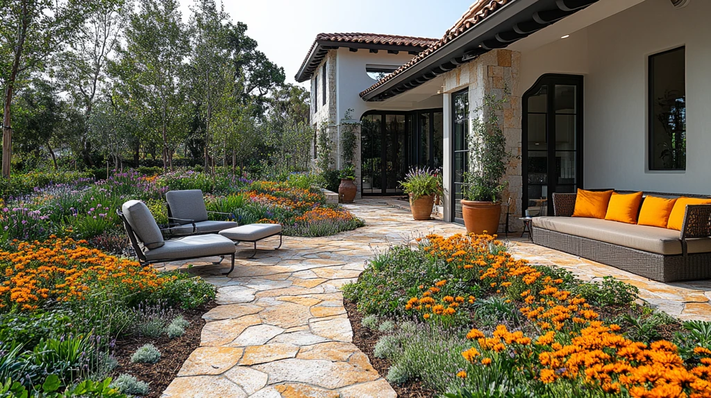 静谧前院休闲区