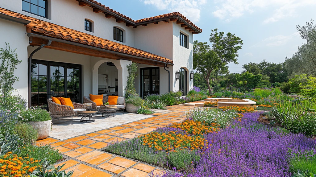 静谧前院休闲区