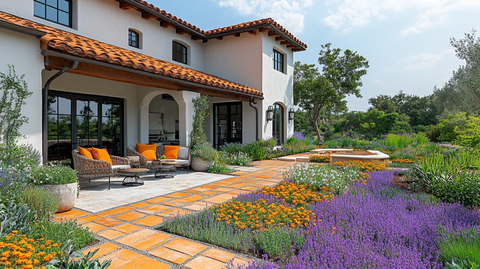 静谧前院休闲区