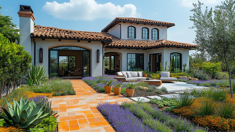 静谧前院休闲区