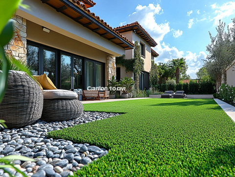 人工草坪住宅后院