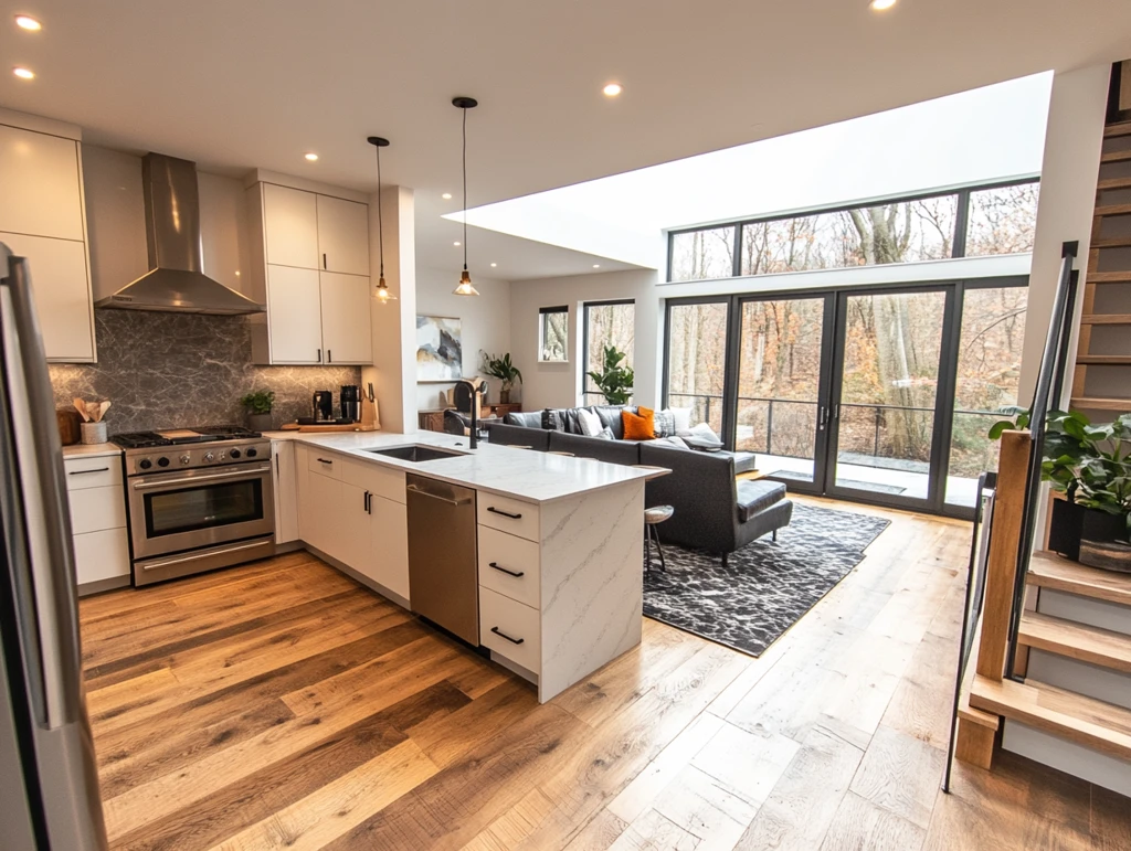 开放式厨房内景