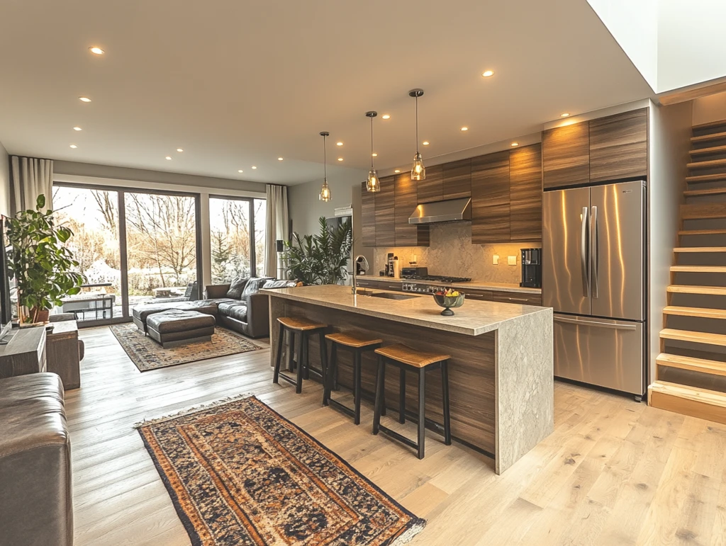 开放式厨房内景