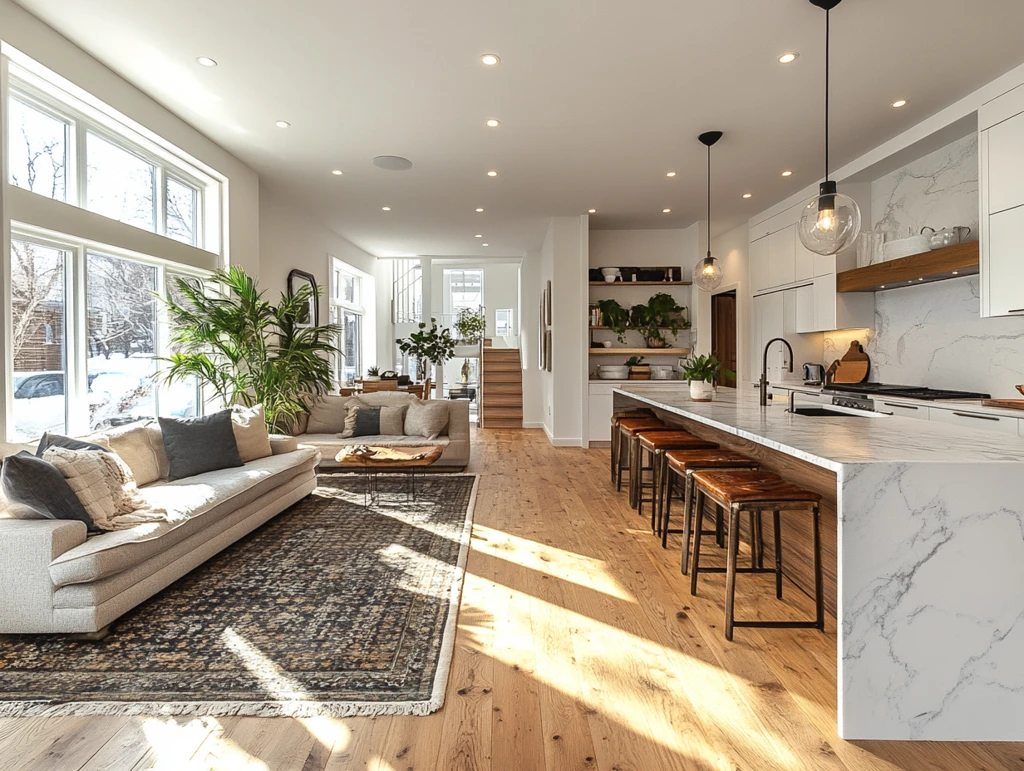 开放式厨房内景